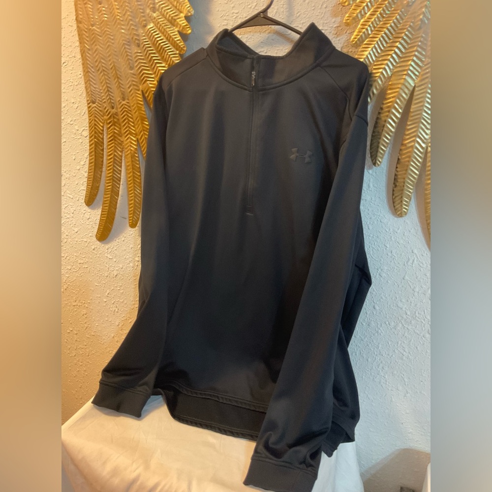 UNDER ARMOUR cold gear mens fitted quarter zip sz3xl - Picture 2 of 5
